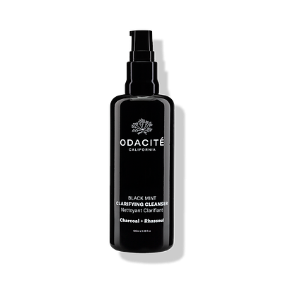 Odacite Clarifying Cleanser Black Mint Charcoal + Rhassoul