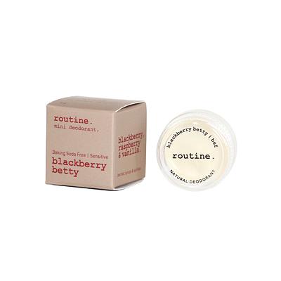 Routine Natural Beauty Baking Soda Free - Blackberry Betty Deodorant Mini