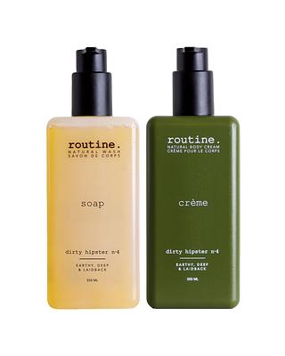 Routine Natural Beauty Dirty Hipster No.4 BEST DUO (wash & cream)