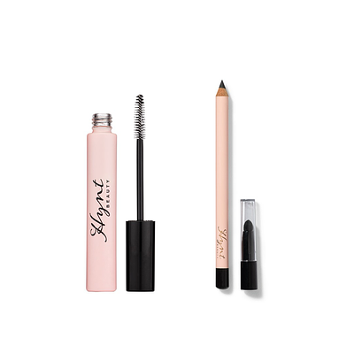 Hynt Beauty Flyrt Mascara & Forte Eye Pencil In Brown Gift Set