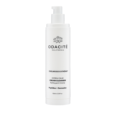 Odacite Hydra-Calm Cream Cleanser Edelweiss Extrême® Peptides + Carnosine