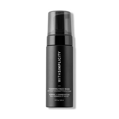WithSimplicity Foaming Normal + Combination Face Wash
