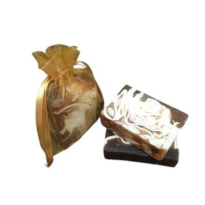 Athar'a Pure Spiced Vanilla & Sandalwood Soap (100% Natural, Vegan and Organic)