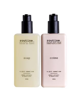 Routine Natural Beauty A Girl Named Sue BEST DUO (wash & cream)