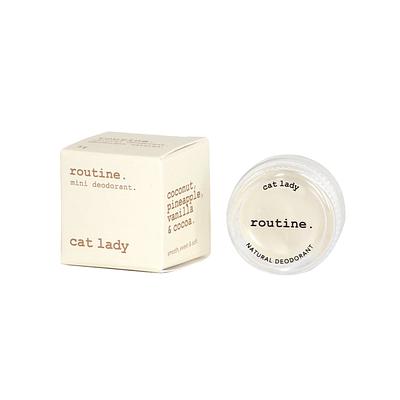 Routine Natural Beauty Cat Lady (vegan: no beeswax) Deodorant Mini