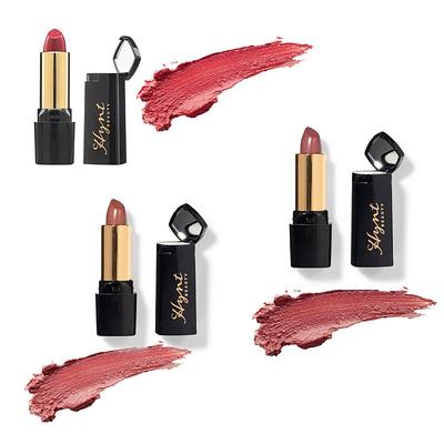Hynt Beauty ARIA PURE LIPSTICK TRIO Gift Set – PEONIES PLEASE, TIERRA BLUSH, PASSION PLUM