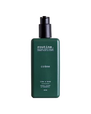 Routine Natural Beauty Like a Boss Natural Body Cream